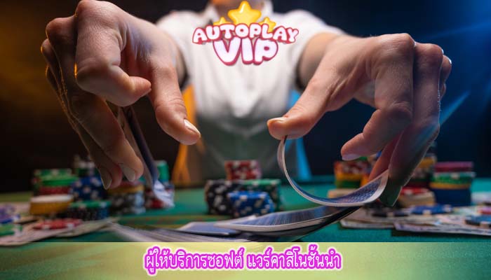 ผู้ให้บริการซอฟต์ แวร์คาสิโนชั้นนำ