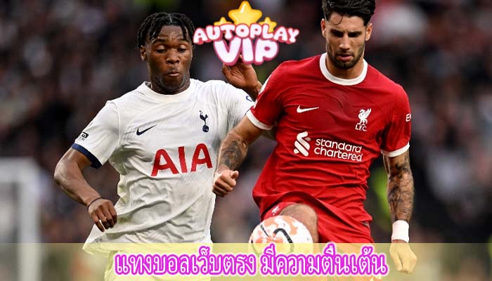 แทงบอลเว็บตรง มีความตื่นเต้น
